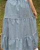 Ladies Skirt 3 Tiered Custom made Flannel Plaid all sizes