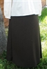 Maternity A-line Skirt Brown Polyester size 1X 22 24 X-long Tall