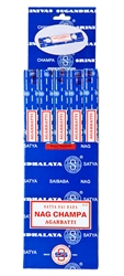 Sai Baba Nag Champa Incense 10 Gram Packs (25/Box)