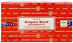 Wholesale Satya Dragons Blood Incense 15 Gram Packs (12/Box)