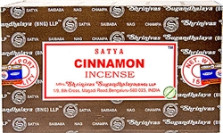 Wholesale Satya Cinnamon Incense 15 Gram Packs (12/Box)