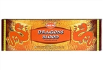 Wholesale Hem Dragons Blood Incense 8 Stick Packs (25/Box)