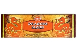 Wholesale Hem Dragons Blood Incense 8 Stick Packs (25/Box)