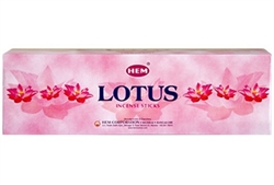 Wholesale Hem Lotus Incense 8 Stick Packs (25/Box)