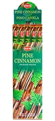 Wholesale Hem Pine-Cinnamon Incense 8 Stick Packs (25/Box)