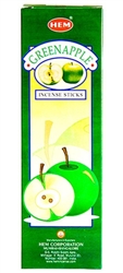 Wholesale Hem Green Apple Incense 8 Stick Packs (25/Box)