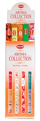 Wholesale Hem Aroma Collection Incense 8 Stick Packs (25/Box)