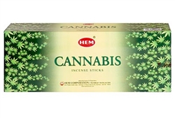 Wholesale Hem Cannabis Incense 20 Stick Packs (6/Box)
