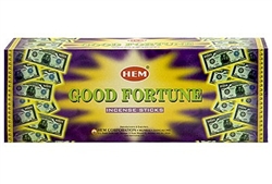 Wholesale Hem Good Fortune Incense 20 Stick Packs (6/Box)