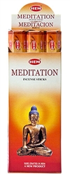 Wholesale Hem Meditation Incense 20 Stick Packs (6/Box)