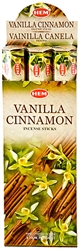Wholesale Hem Vanilla-Cinnamon Incense 20 Stick Packs (6/Box)