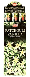 Wholesale Hem Patchouli-Vanilla Incense 20 Stick Packs (6/Box)