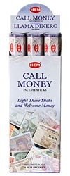 Wholesale Hem Call Money Incense 20 Stick Packs (6/Box)