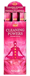Wholesale Hem Cleaning Powers Incense 20 Stick Packs (6/Box)