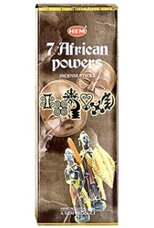 Wholesale Hem 7 African Powers Incense 20 Stick Packs (6/Box)