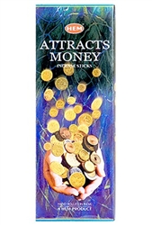 Wholesale Hem Attracts Money Incense 20 Stick Packs (6/Box)