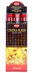 Wholesale Hem China Rain Incense 20 Stick Packs (6/Box)