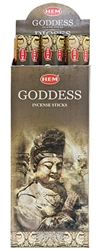 Wholesale Hem Goddess Incense 20 Stick Packs (6/Box)