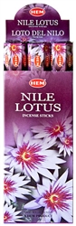 Wholesale Hem Nile Lotus Incense 20 Stick Packs (6/Box)