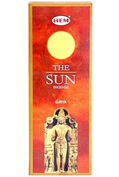 Wholesale Hem Sun Incense 20 Stick Packs (6/Box)