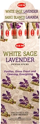 Wholesale Hem White Sage Lavender Incense 20 Stick Packs (6/Box)