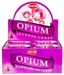 Wholesale Hem Opium Cones 10 Cones Pack (12/Box)