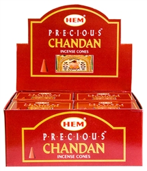 Wholesale Hem Precious Chandan Cones 10 Cones Pack (12/Box)