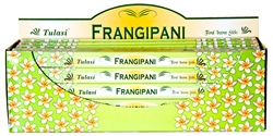 Wholesale Tulasi Frangipani Incense 8 Stick Packs (25/Box)