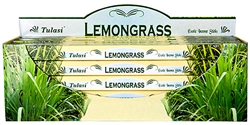 Wholesale Tulasi Lemongrass Incense 8 Stick Packs (25/Box)