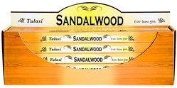 Wholesale Tulasi Sandalwood Incense 8 Stick Packs (25/Box)