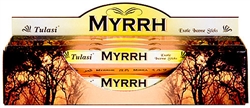 Wholesale Tulasi Tulasi Myrrh Incense 20 Stick Packs (6/Box)
