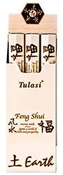 Wholesale Tulasi Feng Shui Earth Incense 20 Stick Packs (6/Box)