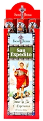 Wholesale Tulasi Saint Expedite Incense 20 Stick Packs (6/Box)