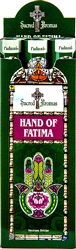 Wholesale Tulasi Hand of Fatima Incense 20 Stick Packs (6/Box)