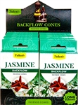 Wholesale Tulasi Jasmine Backflow Cones 10 Cones/Pack (12/Box)