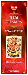 Wholesale Hem Champa Masala Incense 15 Stick Packs (6/Box)