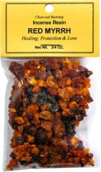 Wholesale Red Myrrh- Incense Resin - 3/4 OZ.