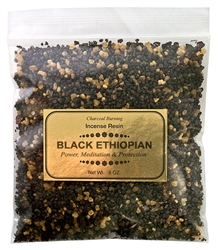 Wholesale Black Ethiopian Incense Resin - 8 OZ.