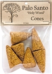 Wholesale Palo Santo Cones  - 1.5"L (Pack of 6)