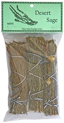 Wholesale Desert Sage Smudge 4"L (Mini) (Pack of 3)