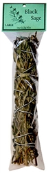 Wholesale Black Sage Smudge 9"L (Large)