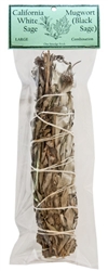 Wholesale White Sage & Black Sage 9"L (Large)