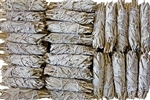 Wholesale California White Sage Mini Smudges 4"L (Long Style) (Pack of 500)