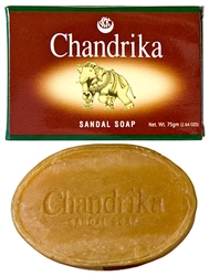Wholesale Chandrika Sandal Ayurvedic Soap - 75 Gram