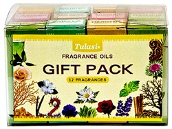 Wholesale Tulasi Gift Pack Fragrance Oil 10 ML - 1/3 FL. OZ. (12/Box).