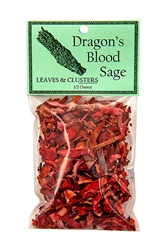 Dragon's Blood White Sage Leaves & Clippings - 1/2 OZ.