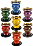 Wholesale 7 Chakra Brass Screen Charcoal Burner 2.75"D (Set of 7)