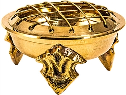 Wholesale Brass Screen Charcoal Burner 2.25"D 
1.25"H