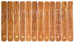 Wholesale Wooden Ash Catcher Brass Inlay Sun 10"L (Set of 12)