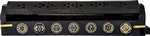 Wholesale Wooden Coffin Box - 7 Chakra Black 12"L